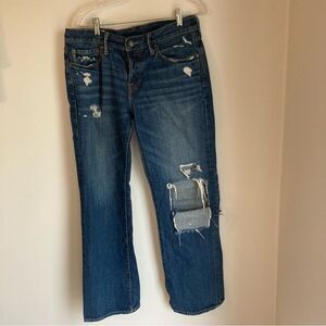 Abercrombie & Fitch Men’s Classic Straight distressed jeans size 32/30.  EUC!